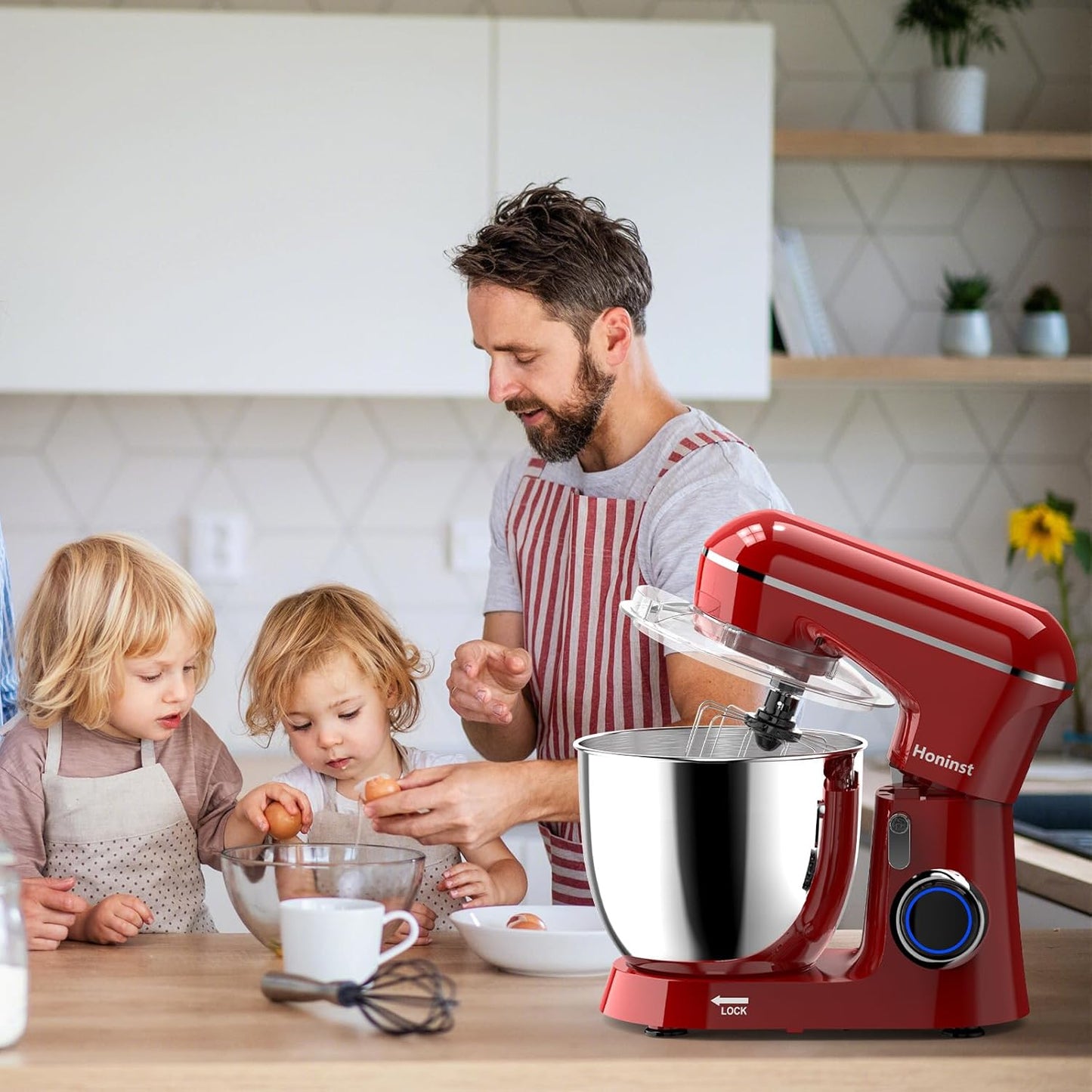 3-In-1 Kitchen Mixer with Bowl