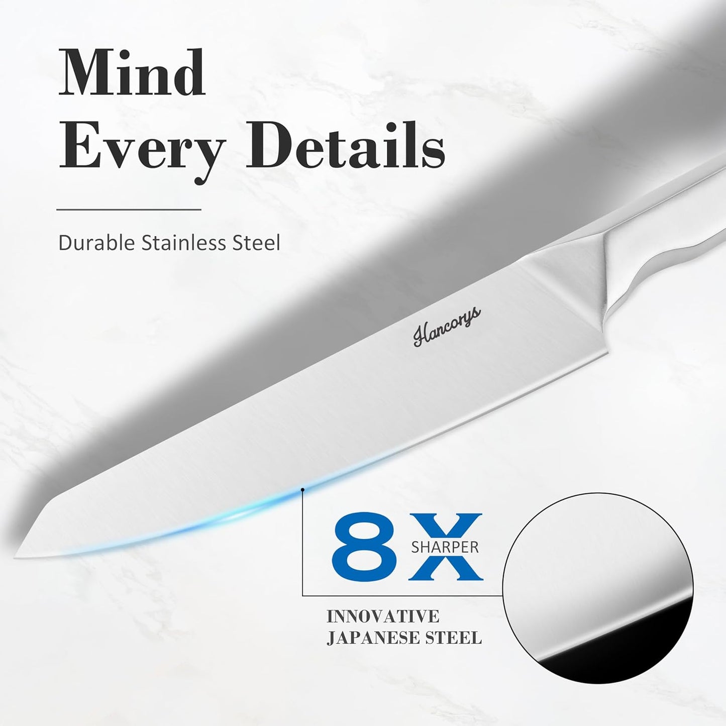 Japanese Stainless Steel Kitchen Knife Set