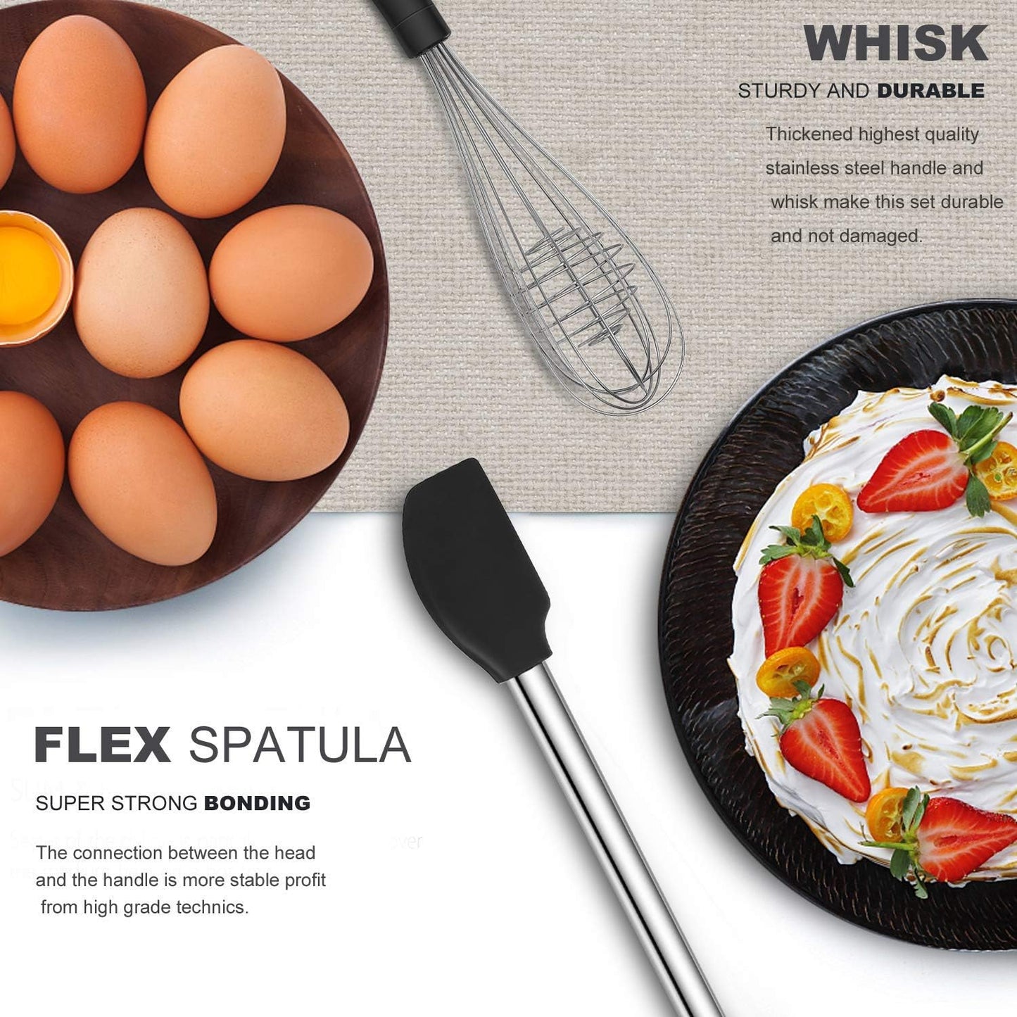 Kitchen Utensil Set-Silicone Cooking Utensils